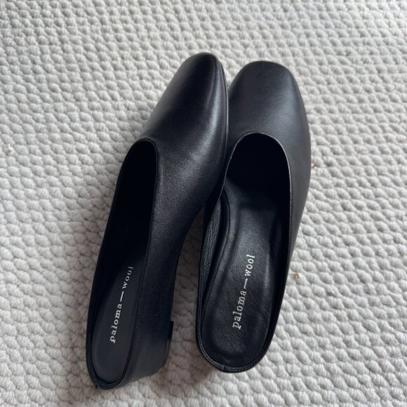 Paloma wool black real leather mule - Picture 4 of 4